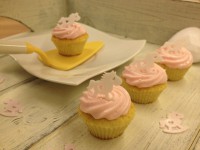 Vanilkové cupcakes s tvarohem