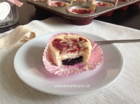 Mini cheesecake s ricottou a ovocným pyré
