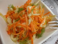 Fenyklovo-mrkvový salát