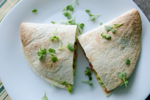Quesadilla s avokádem