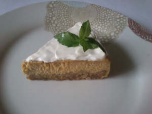 Dýňový cheesecake