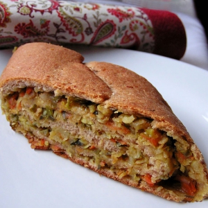 Zeleninový štrúdl Zeleninový štrúdl