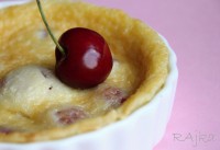 Čerešňovo - kokosový clafoutis