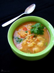 Sosovicovo - paradajkova polievka s cicerom
