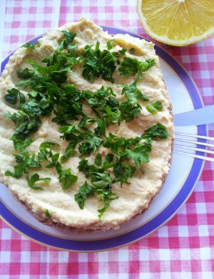 Cizrnový hummus Cizrnový hummus