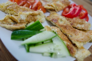 Omeleta s vločkami Omeleta s vločkami