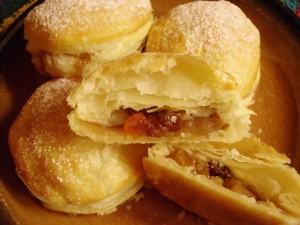 Koblížky z listového těsta Koblížky z listového těsta