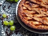 Crostata con la marmellata (pečený koláč s marmeládou)