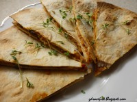 Fazolová quesadilla