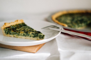 Špenátový quiche