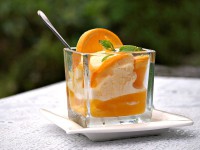 Sorbetto all´arancia (pomerančový sorbet)