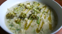 Květákovo-brokolicová polévka