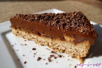 Čokoládovo-pudingový dort