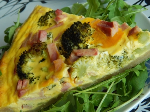 Brokolicový quiche