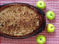 Jablečný crumble