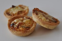 Žampionové miniquiche