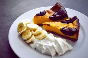 Čokoládovo-dýňový cheesecake Čokoládovo-dýňový cheesecake