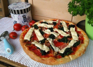 Jogurtová pizza