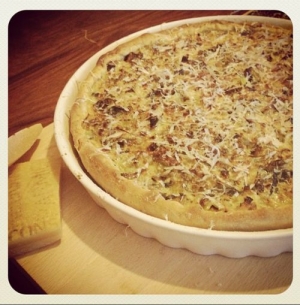 Pórkový quiche