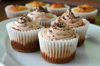 Batátové cupcakes s caro krémem