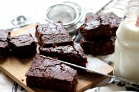 Květákové brownies