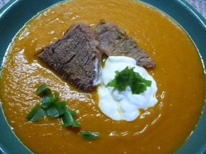 Netradiční svíčková se zázvorem a medem