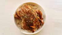 Křupavé kuře s pomerančí, koriandrem, chilli a skořicí