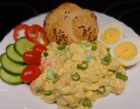 Veselý vajíčkový salát