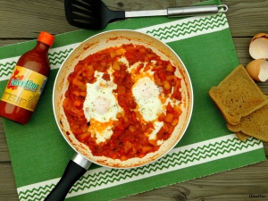 Huevos rancheros (rančerská vejce)