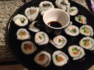 Domácí sushi Domácí sushi