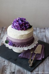 Ombre cake: čokoládový dort s mascarpone