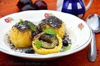 Bramborovo-polentové ovocné knedlíky pro děti od 6 měsíců
