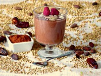 Kakaový pohankový dezert s datlemi a Šmakounem