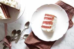 Red velvet cheesecake Red velvet cheesecake