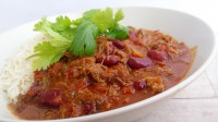 Chili con carne s trhaným hovězím