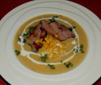 Bramborovo-kukuřičná polévka
