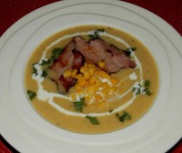 Bramborovo-kukuřičná polévka