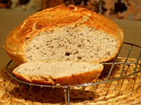 Kynutý špaldovo-žitný chléb