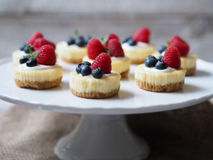 Mini cheesecakes