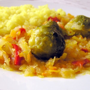 Kapustičky v zelenině Kapustičky v zelenině