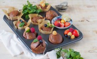 Kakaové muffiny s proteinem