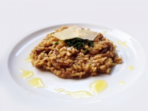 Risotto con funghi