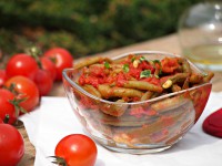 Fagiolini al pomodoro (fazolky s rajčaty)