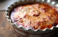 Melanzane alla parmigiana (zapečené lilky s rajčaty a parmezánem)