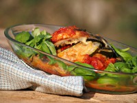 Parmigiana di zucchine (zapečené cukety s rajčaty)