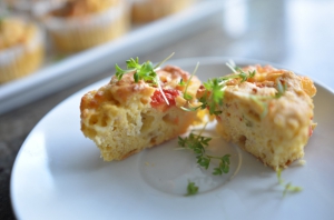 Muffiny s rajčaty Muffiny s rajčaty