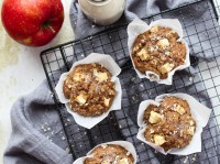 Ovesné muffiny s jablky a perníkovým kořením