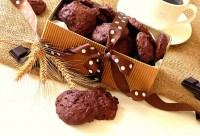 Špaldovo-žitné sušenky s kousky čokolády