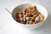 Broskvová granola