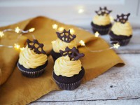 Halloweenské cupcakes